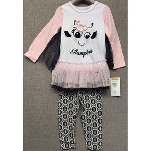 NEW BNWT Bonnie‎ Jean Baby Halloween Outfit Clothes Vampire Size 3T